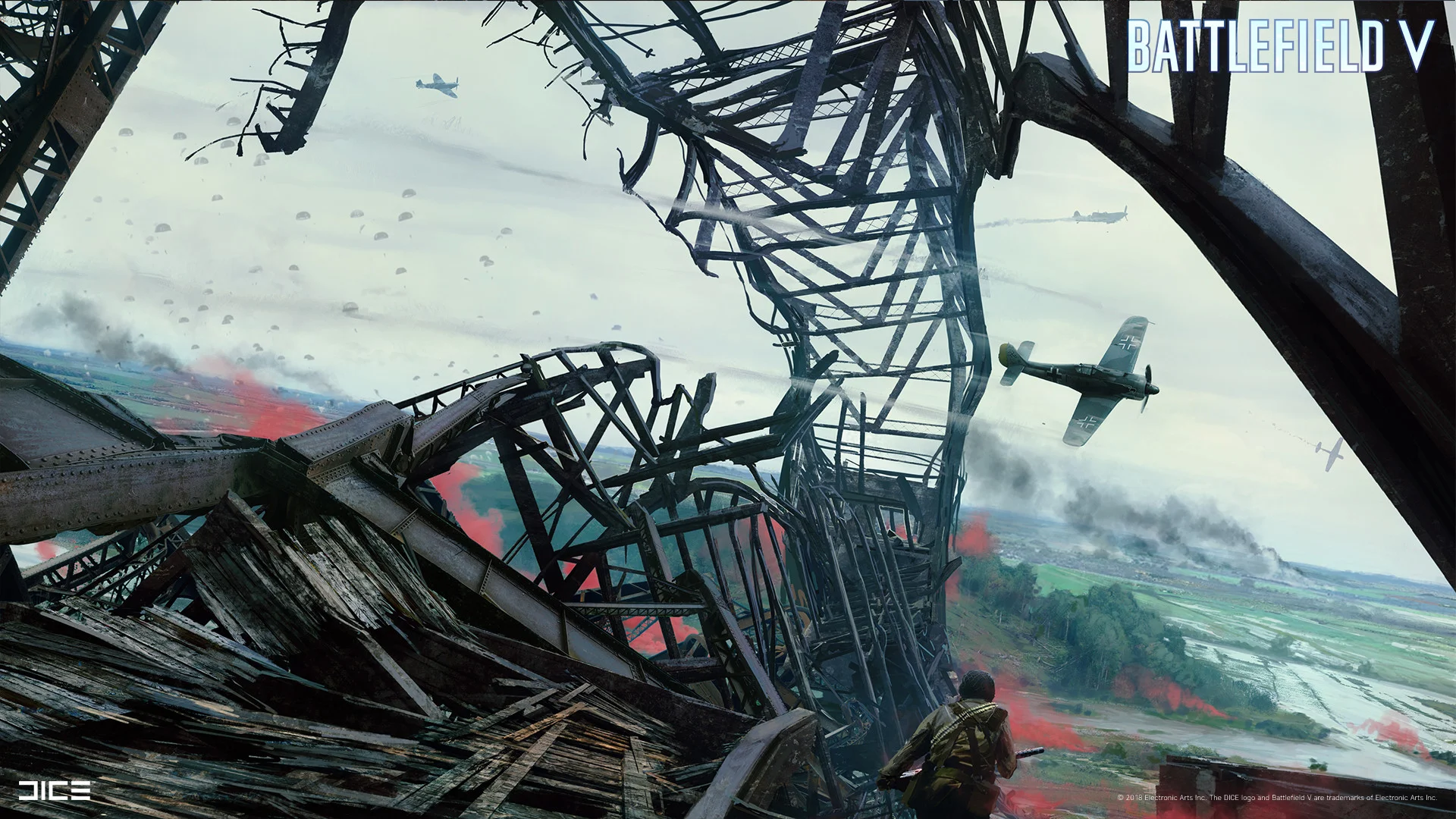 Взгляните на атмосферные концепт-арты и иллюстрации по Battlefield V - фото 8