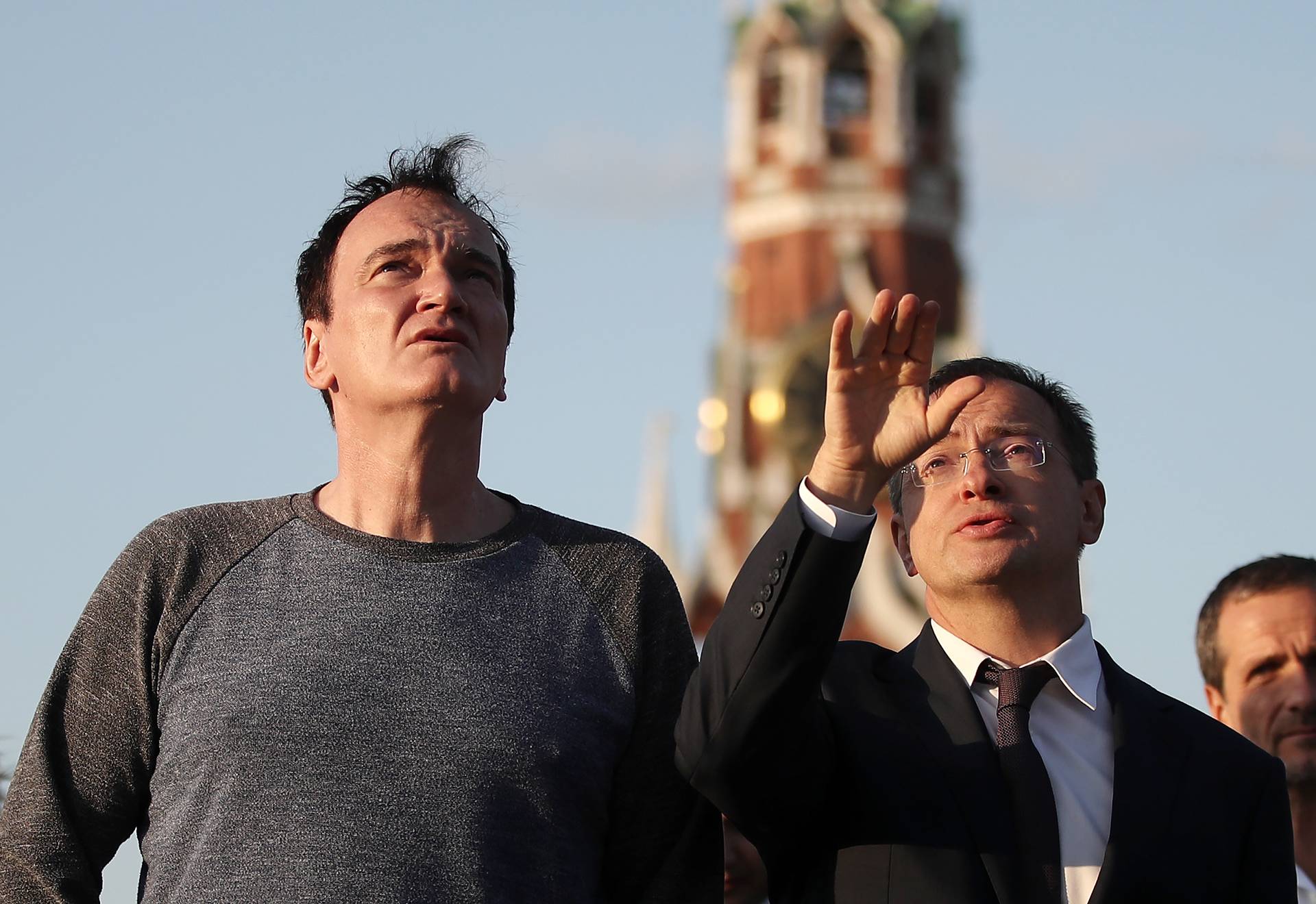 Квентин Тарантино посетил Москву! Мединский провел ему экскурсию - изображение 4 Квентин Тарантино посетил Москву! Мединский провел ему экскурсию - фото 4