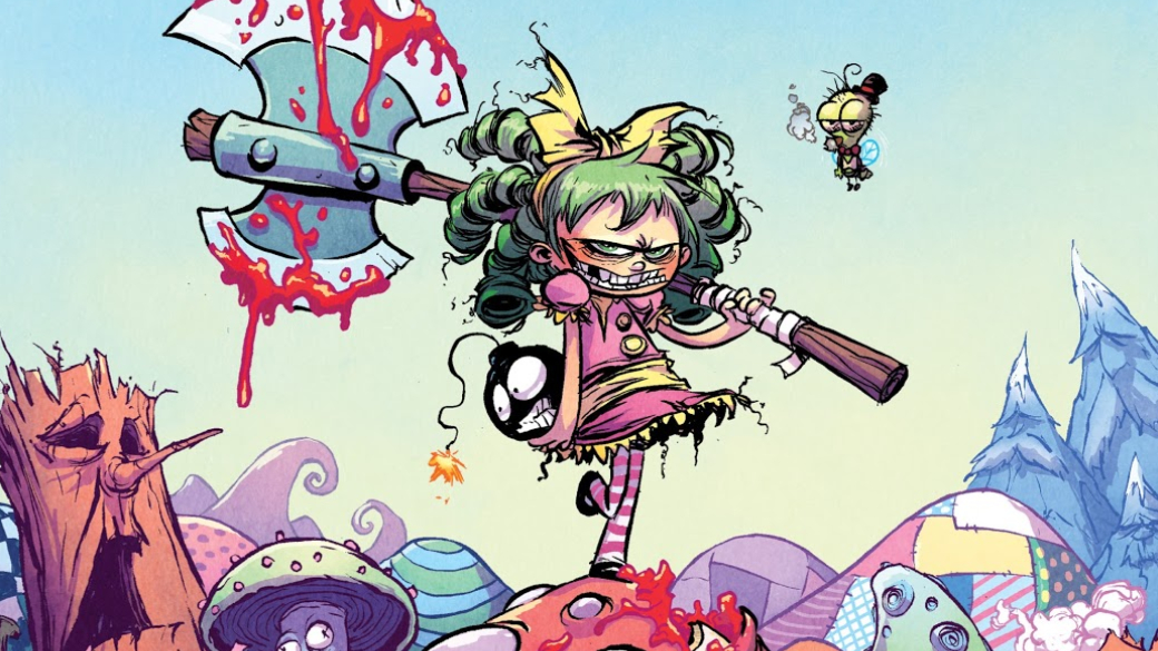 4 июля закончился комикс I Hate Fairyland (далее IHF), выпускавшийся издательством Image с 2015 года. Это безумная история о девочке, застрявшей в Стране Чудес на четверть века и возненавидевшей всех ее обитателей. В этом материале ведущий рубрики «Комиксы» Денис Варков расскажет, почему этот пародийный комикс заслуживает вашего внимания.