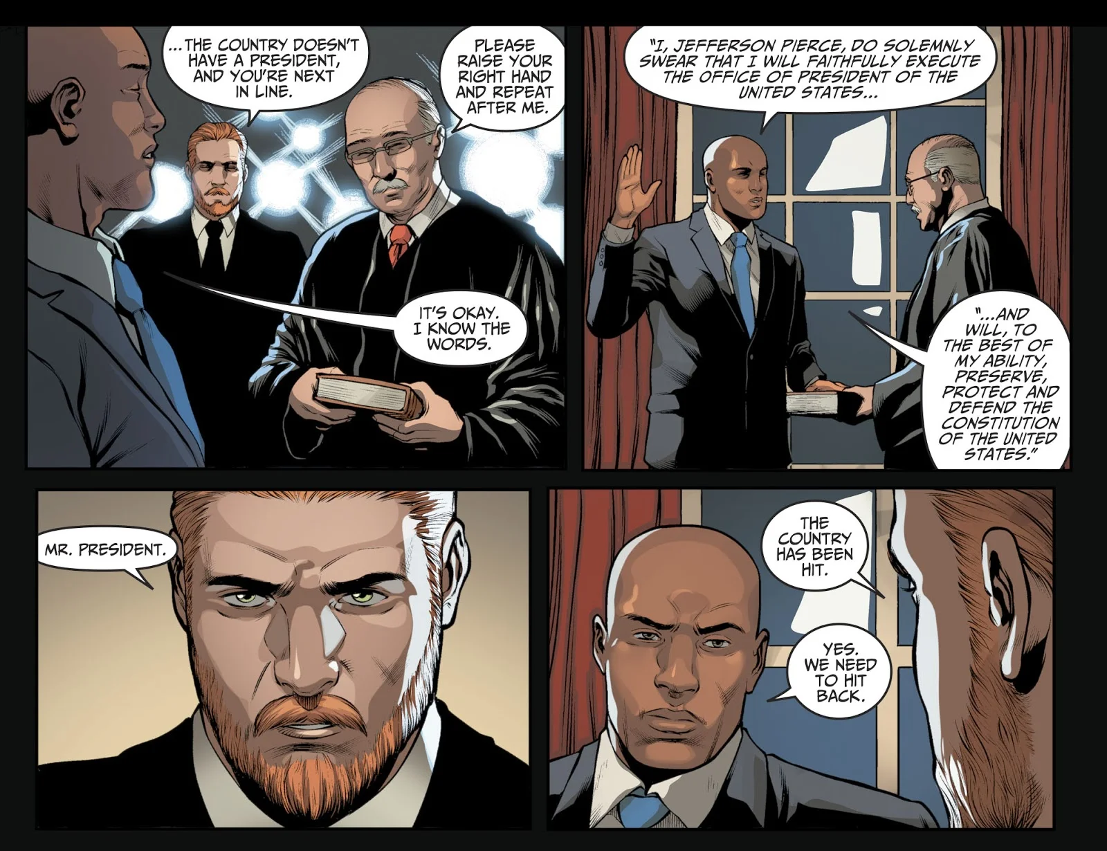 10 безумных вещей из приквела Injustice 2: президент-супергерой, двойник Бэтмена, свадьба злодеев - фото 11