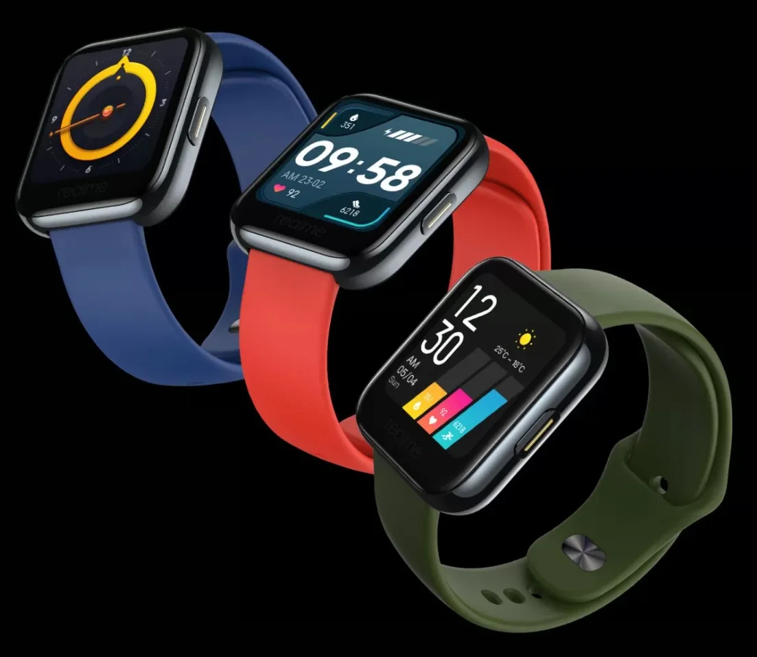 Водонепроницаемые смарт-часы Realme Watch похожи на Apple Watch и стоят 3800 рублей - фото 1