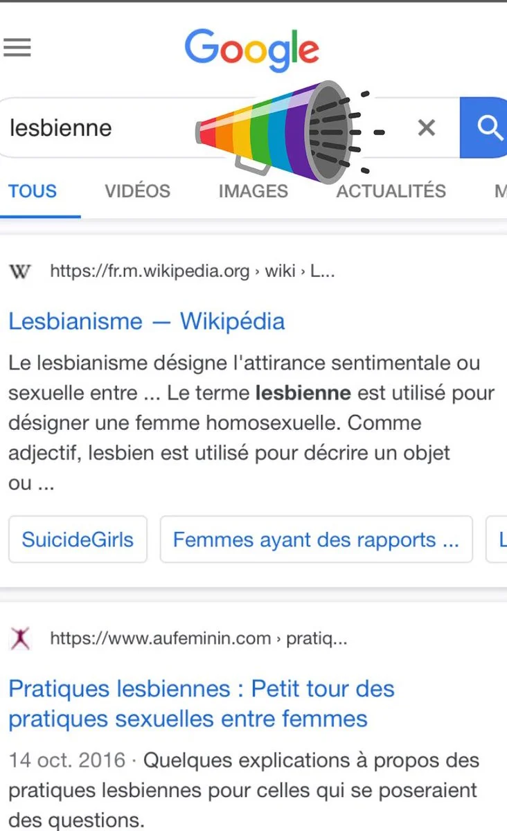 Google изменила алгоритм, чтобы показывать меньше порно при поиске лесбийского контента - фото 2
