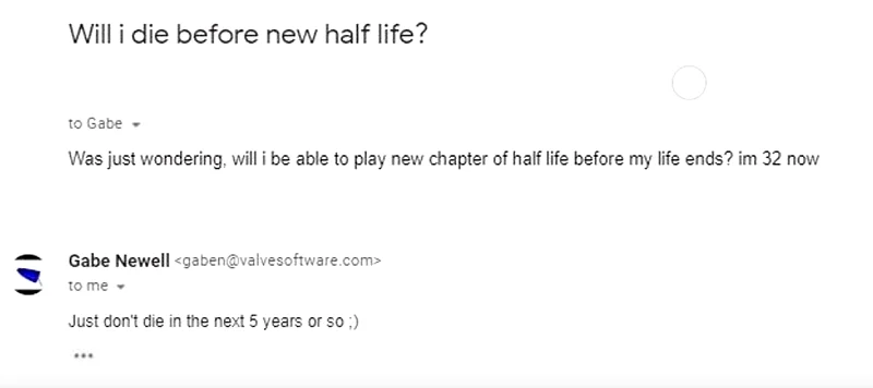 В сети появилась новость, что Гейб Ньюэлл подтвердил выход Half-Life 3. Это фейк - фото 2