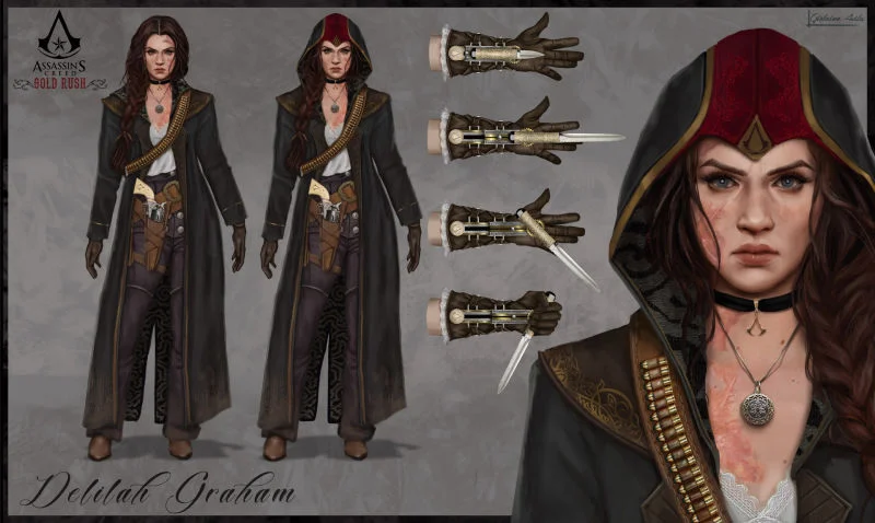 Как бы выглядела героиня Assassin's Creed на Диком Западе? - фото 5