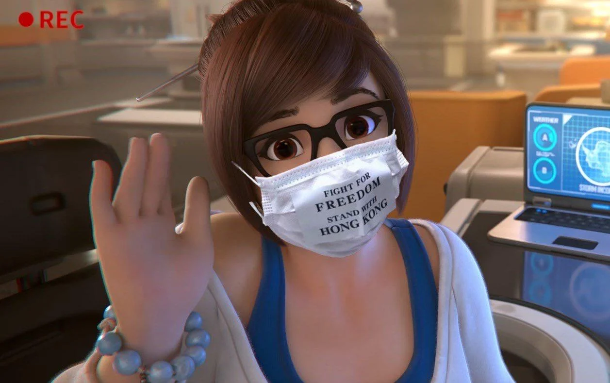 Игроки в ответ на политику Blizzard решили сделать Мэй из Overwatch символом протестов в Гонконге - фото 2