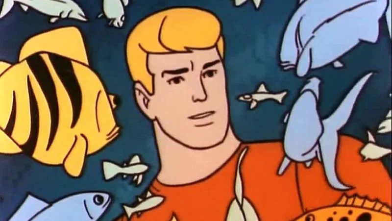 Вам понравился трейлер «Аквамена»? Как насчет его версии, сделанной на основе мультсериала 60-х? - фото 1
