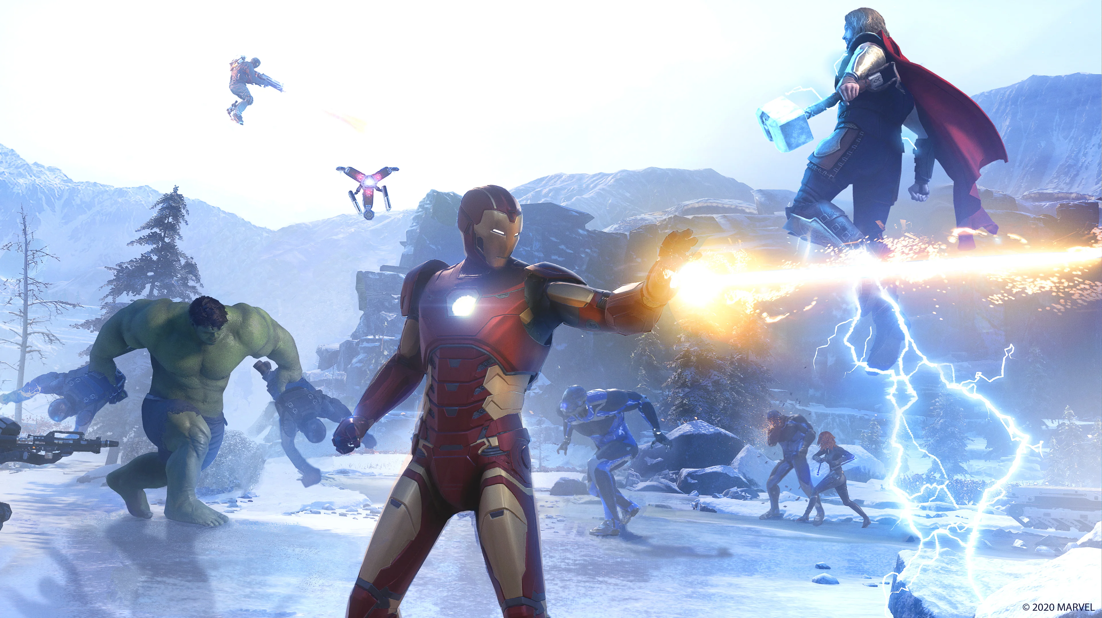 Интервью с авторами Marvelʼs Avengers — об эндгейме, навыках супергероев и сюжете - фото 1