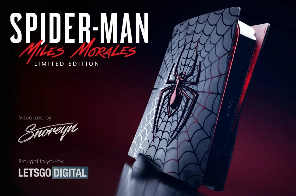 Фантазии на тему специального издания PlayStation 5 Spider-Man: Miles Morales Limited Edition - фото 3