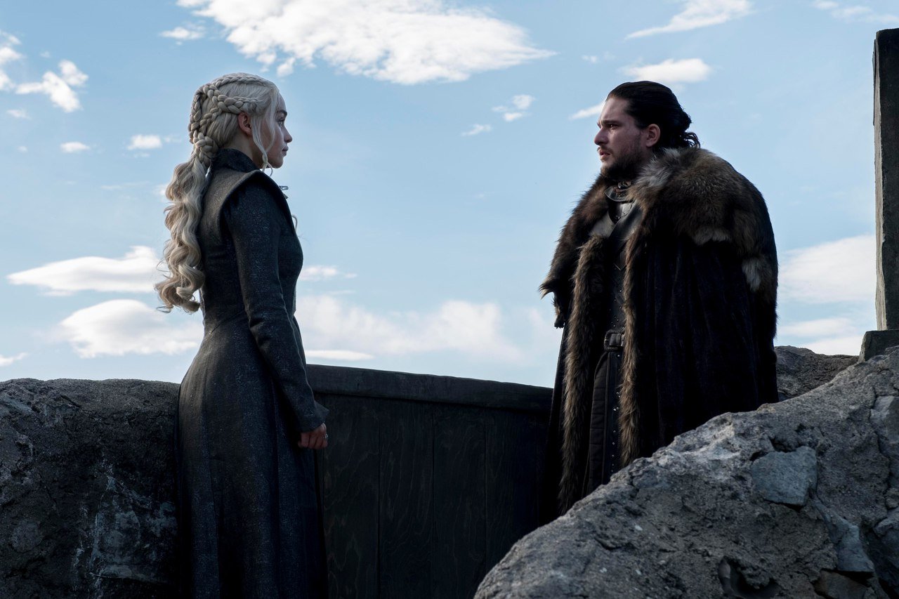 Джон Сноу и Дейенерис Таргариен