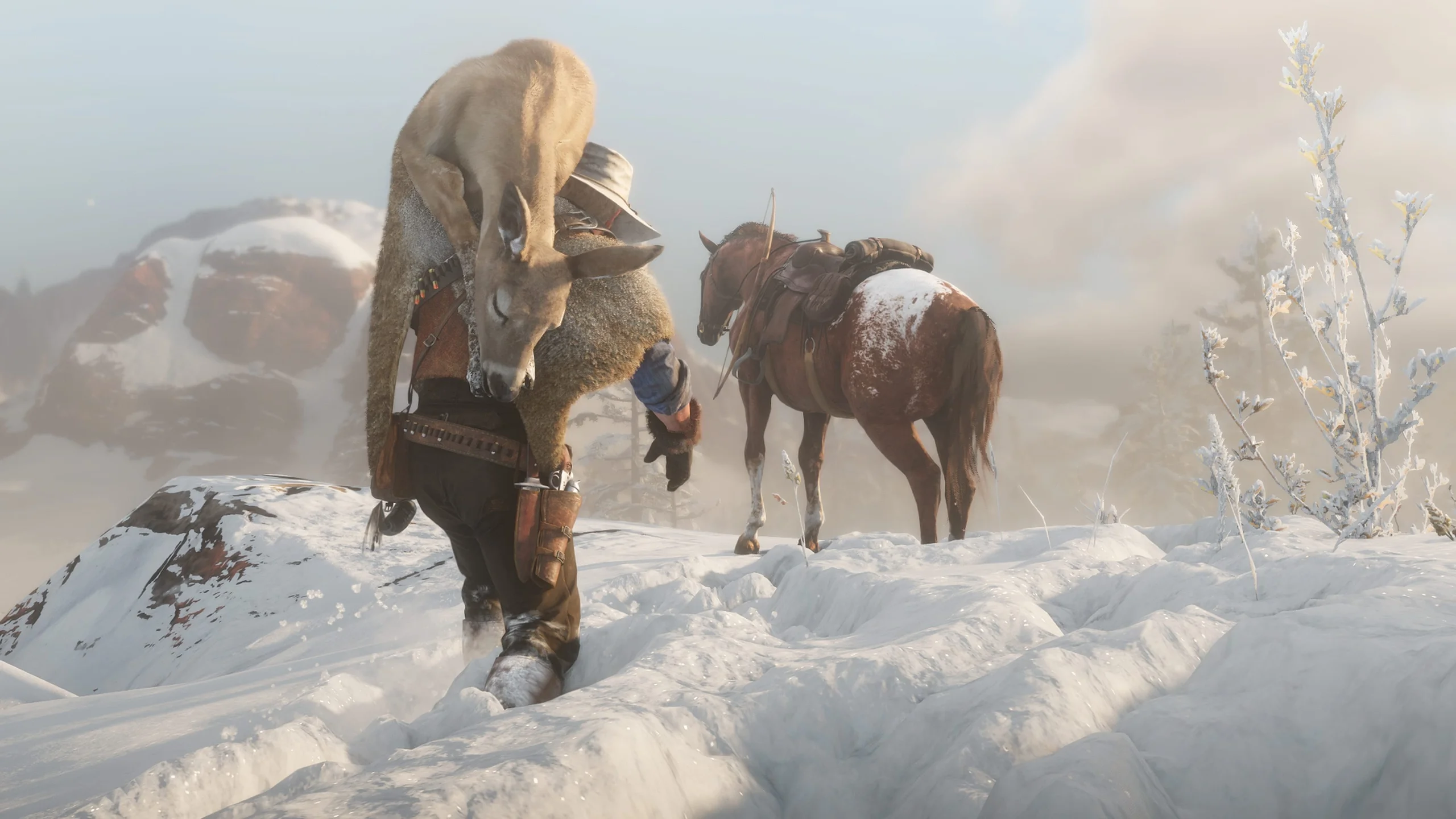 Разработчики Red Dead Redemption 2 рассказали про охоту и поделились новыми скриншотами - фото 6