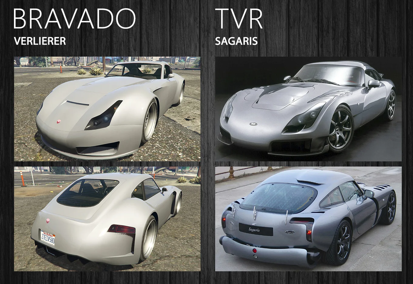 О TVR Sagaris помнят сейчас разве что самые преданные фанаты марки, а в GTA машину видят (и водят) миллионы.