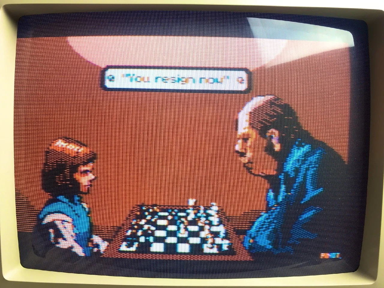 Как могла бы выглядеть игра по «Ходу королевы» на DOS в 80-х - фото 8