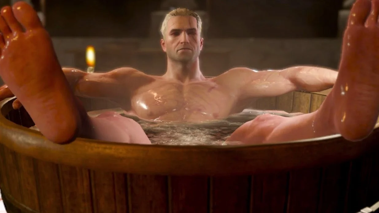 Да, в «Ведьмаке» от Netflix будет отсылка к мему «Геральт в ванне» - фото 1