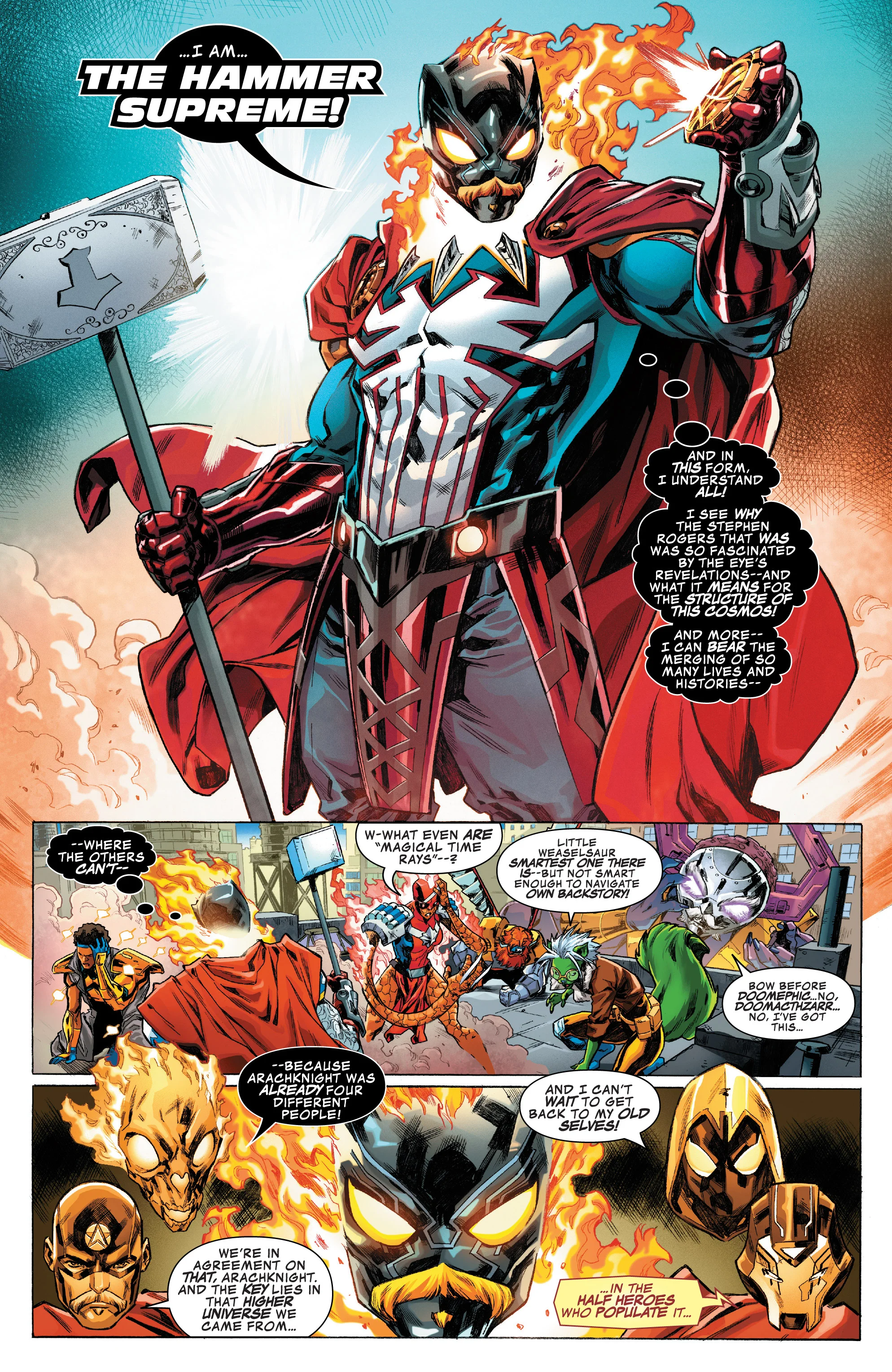 Гибриды Marvel зашли слишком далеко — восемь супергероев слеплены в одного! - фото 6