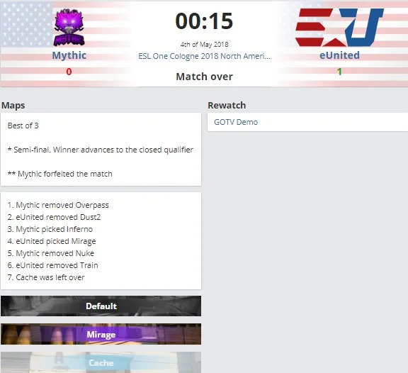 ESL дисквалифицировала участника квалификации ESL One Cologne по CS:GO из-за стримов на Twitch - фото 1