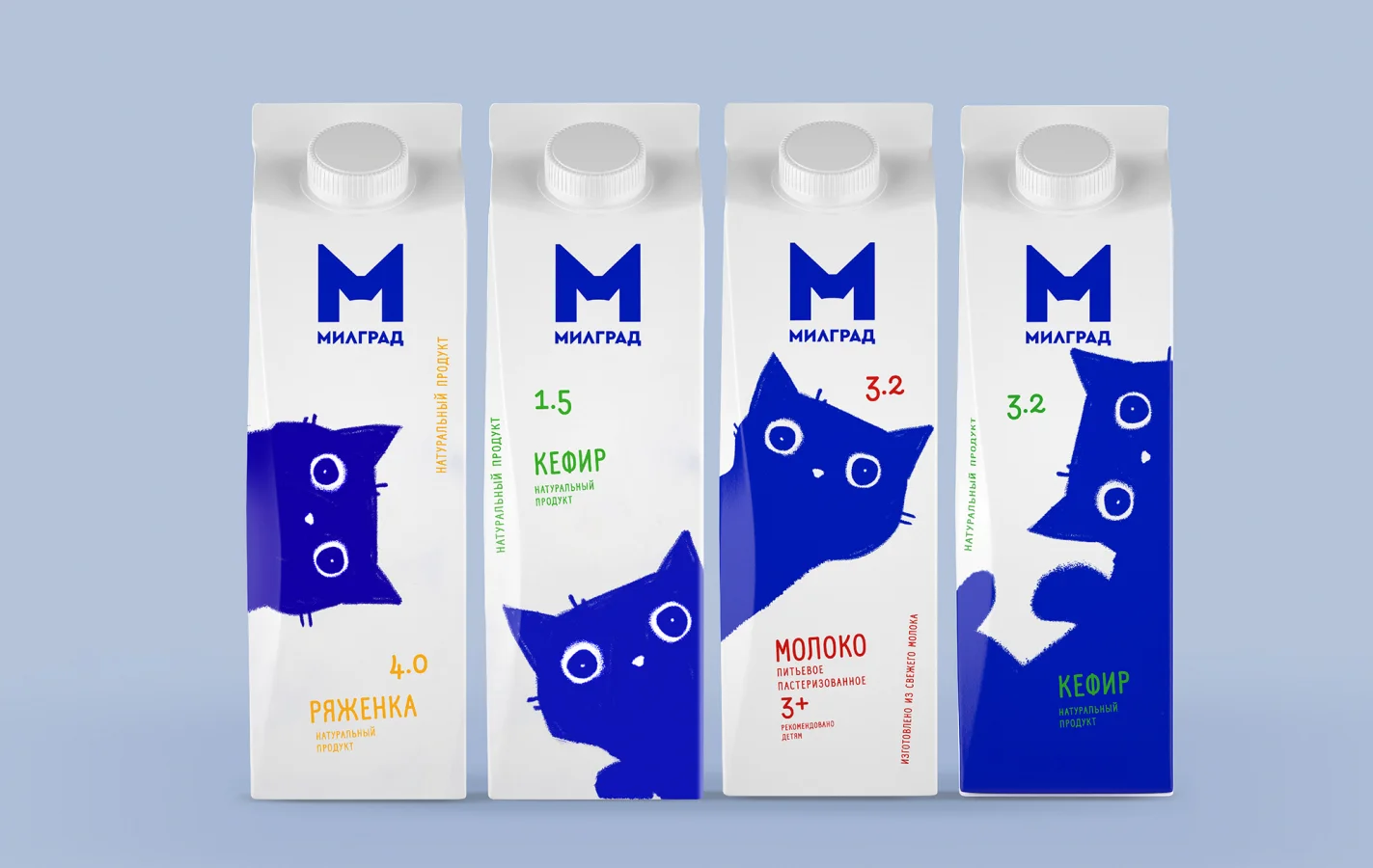 Российское молоко покорило японский интернет. Все благодаря дизайну с котами - фото 1