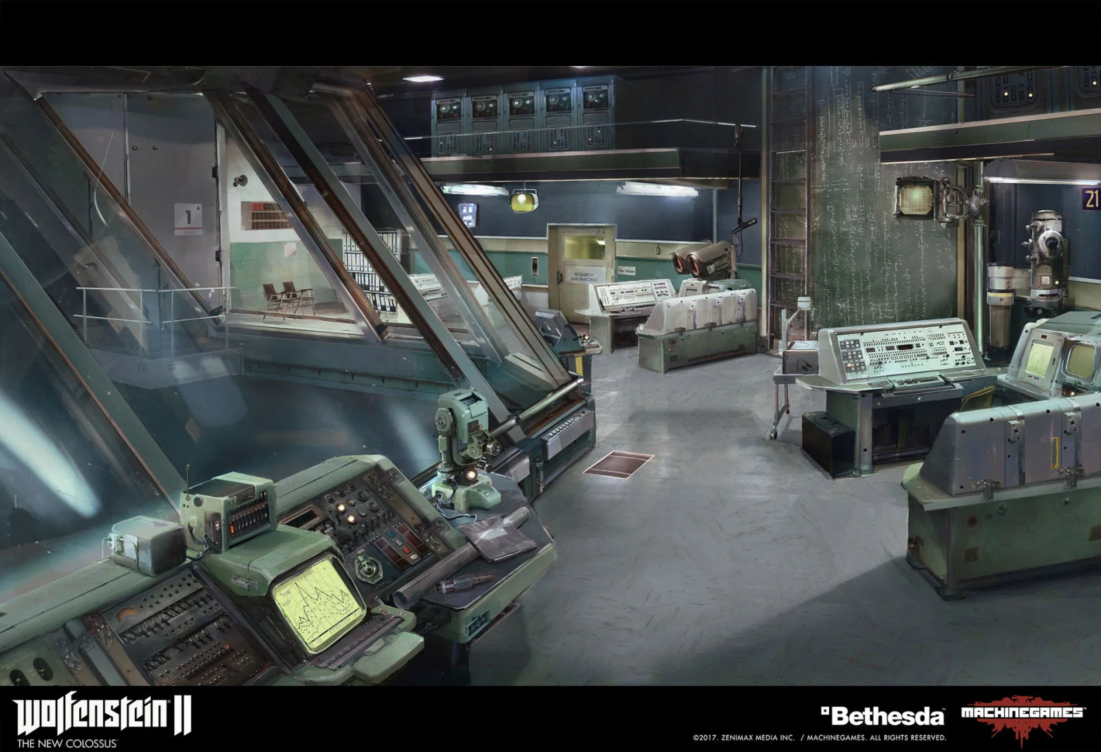 Взгляните на потрясающие концепт-арты ​Wolfenstein II: The New Colossus - фото 8