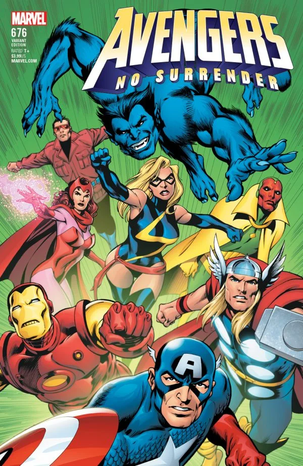 Мстителей много не бывает! Издательство Marvel выпустит серию обложек со всеми составами команды - фото 4