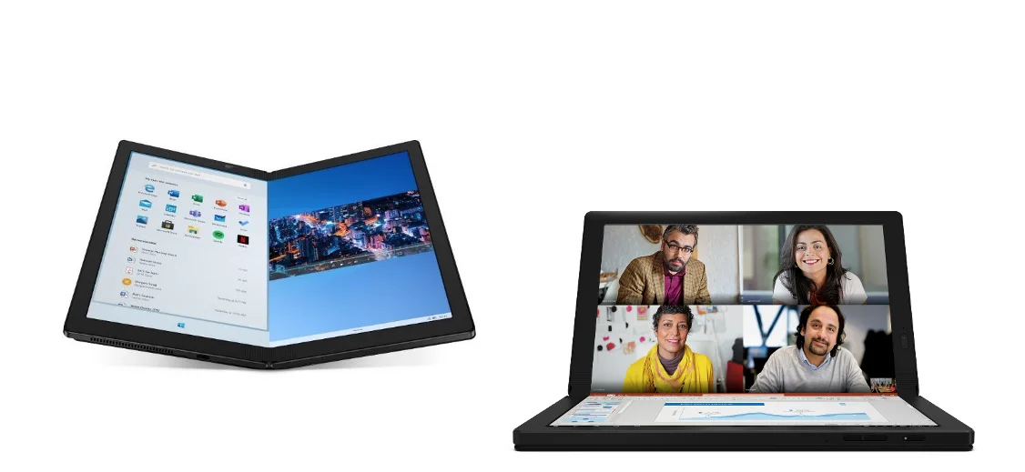 В России представили Lenovo ThinkPad X1 Fold — ноутбук со складным дисплеем по цене 329 000 рублей - фото 1