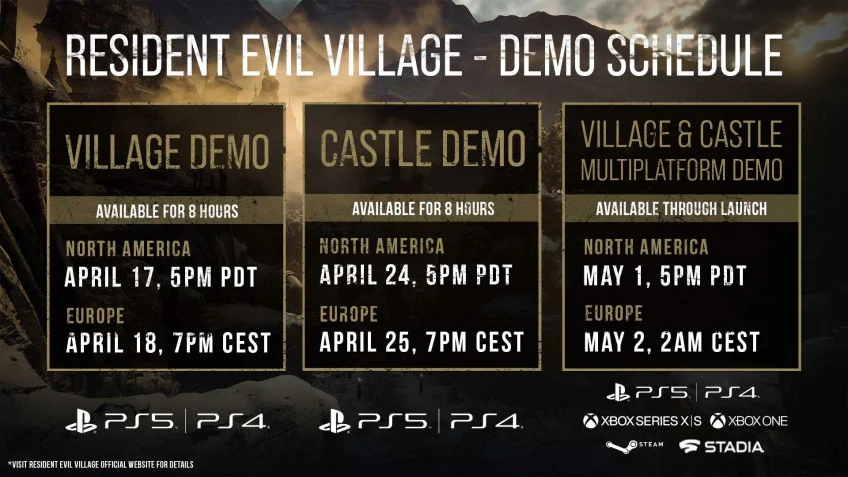 Трейлер и демо Village, RE 4 в VR: что показали на шоу по Resident Evil   - фото 1