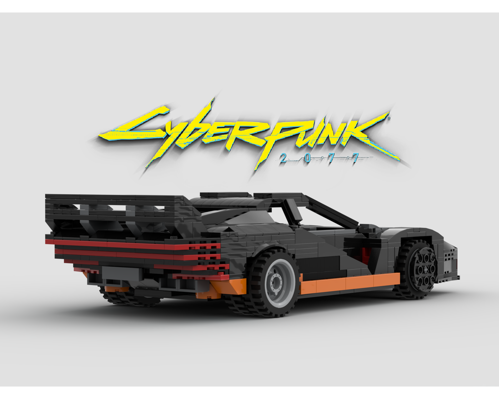 Поклонник Cyberpunk 2077 собрал автомобиль из игры с помощью Lego | Канобу