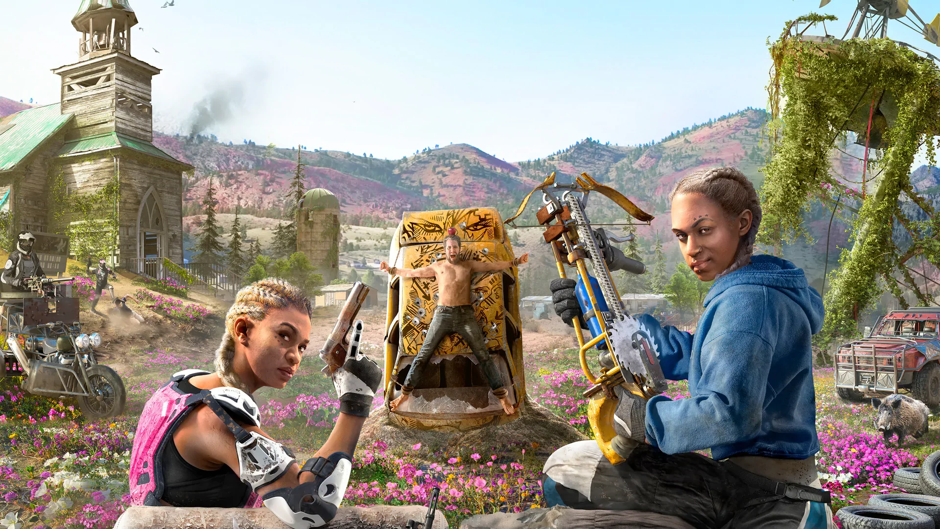 «Апокалипсис — это нереальный кайф»: Ubisoft представила релизный трейлер Far Cry: New Dawn - фото 1