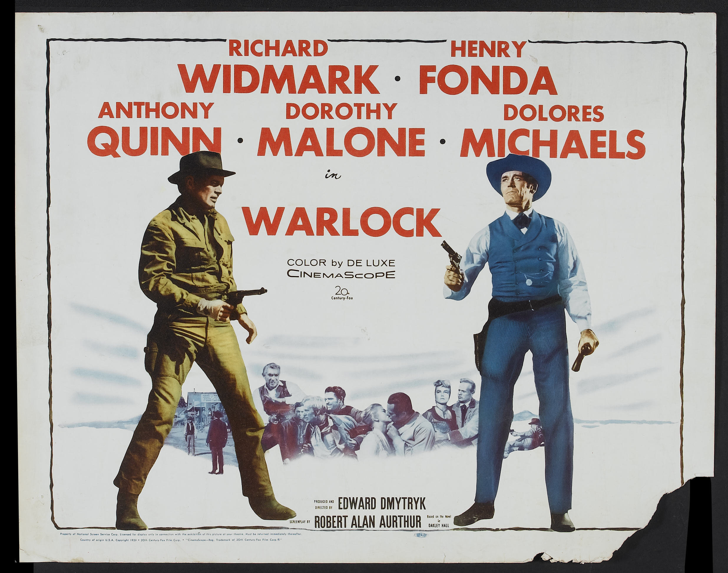 Вестерн, который пишет Дрю Ларсон в «Крысе», пытается посоперничать с классическим романом «Уорлок» (по нему снят неплохой фильм)