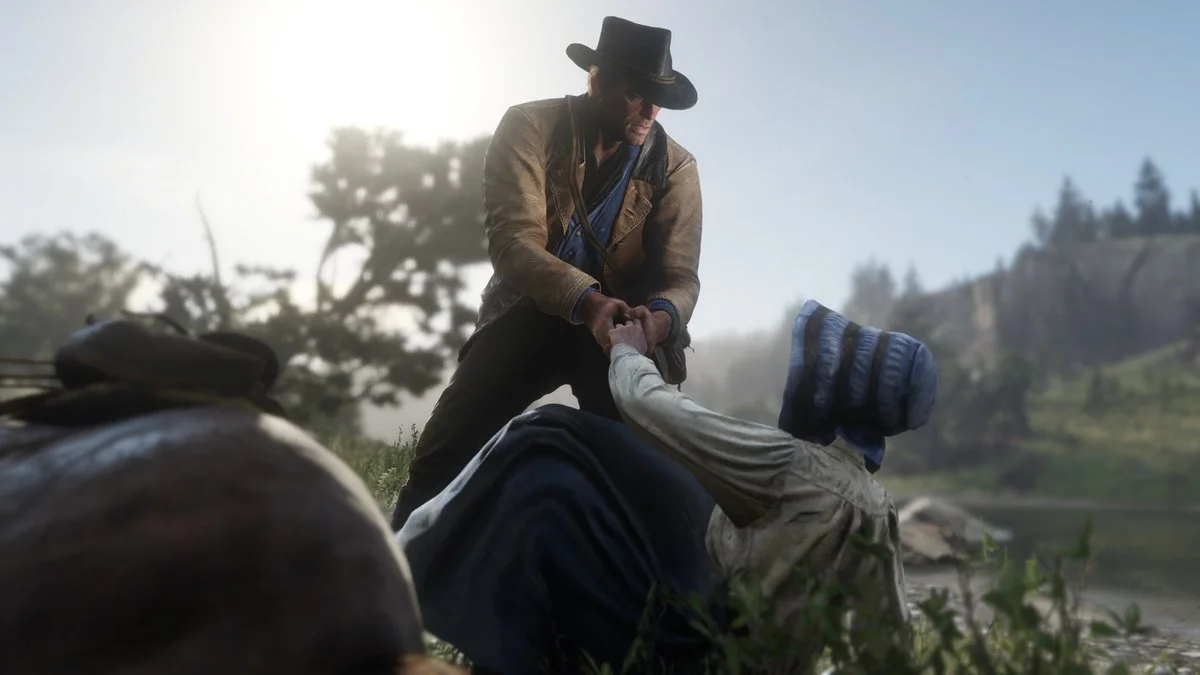 Игрок из Риги слил в Сеть живой геймплей Red Dead Redemption 2 - фото 1