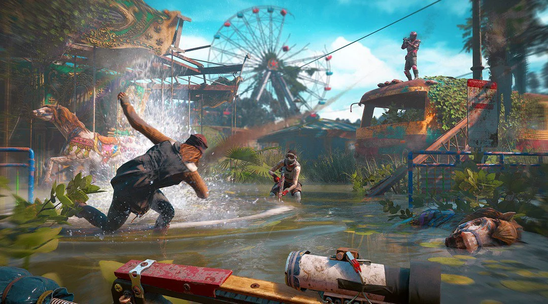 Блогер сравнил локации из Far Cry 5 с их постапокалиптическими версиями в Far Cry: New Dawn  - фото 1