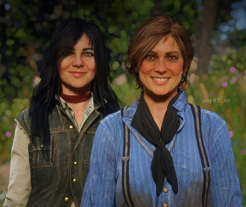 Галерея дня: персонажи Red Dead Redemption 2 улыбаются благодаря нейросетям и приложению FaceApp - фото 12