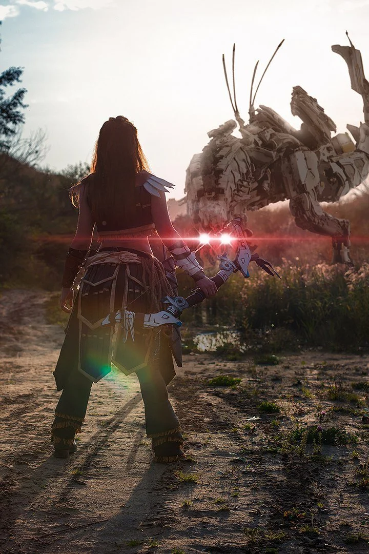 Косплей дня: охотница на рободинозавров Элой из Horizon: Zero Dawn - фото 5