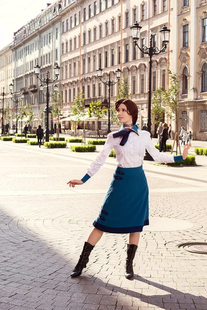 Косплей дня: очаровательная Элизабет из BioShock Infinite - фото 10