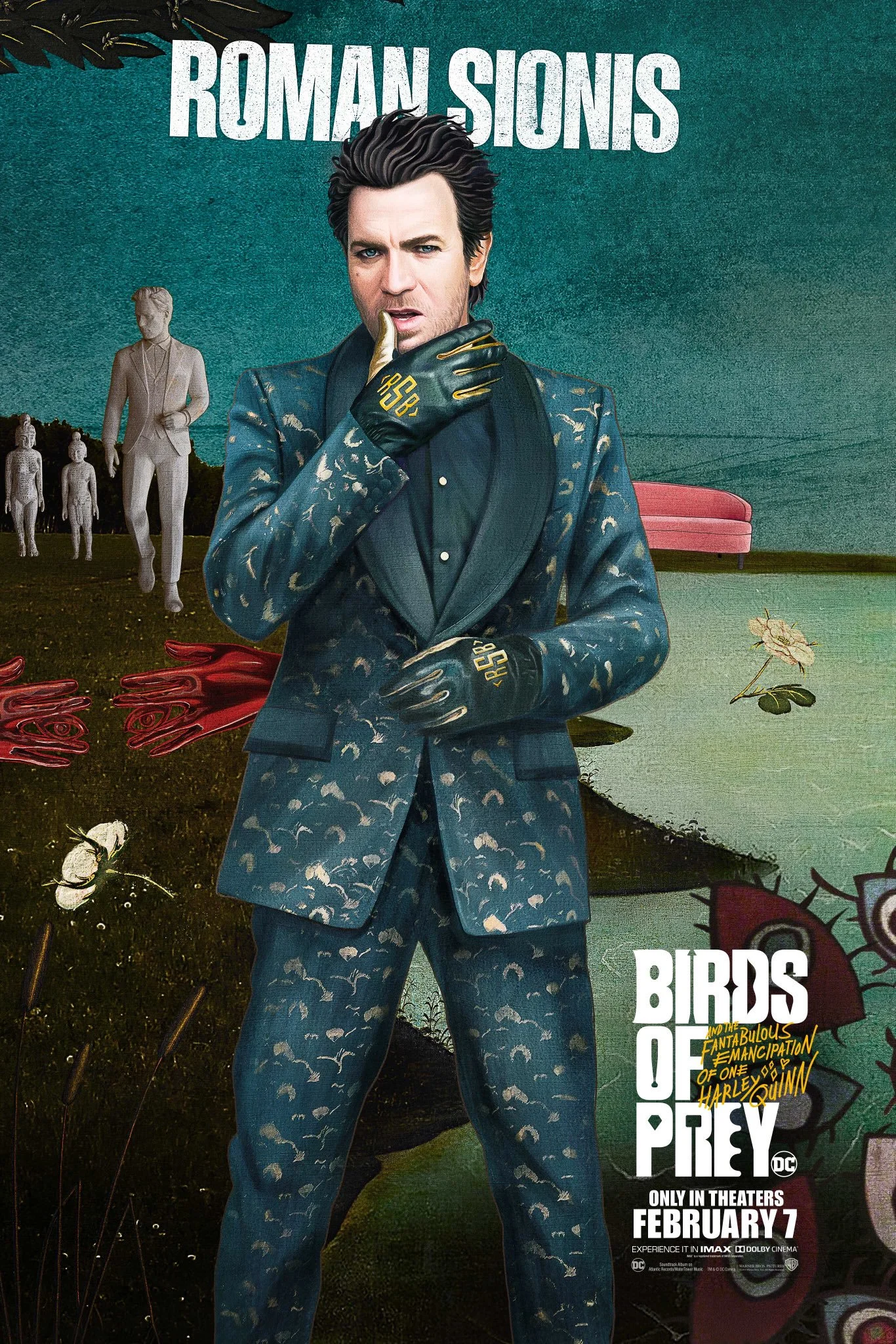 На новых постерах «Хищных птиц» показывают главных героинь и злодеев - фото 6