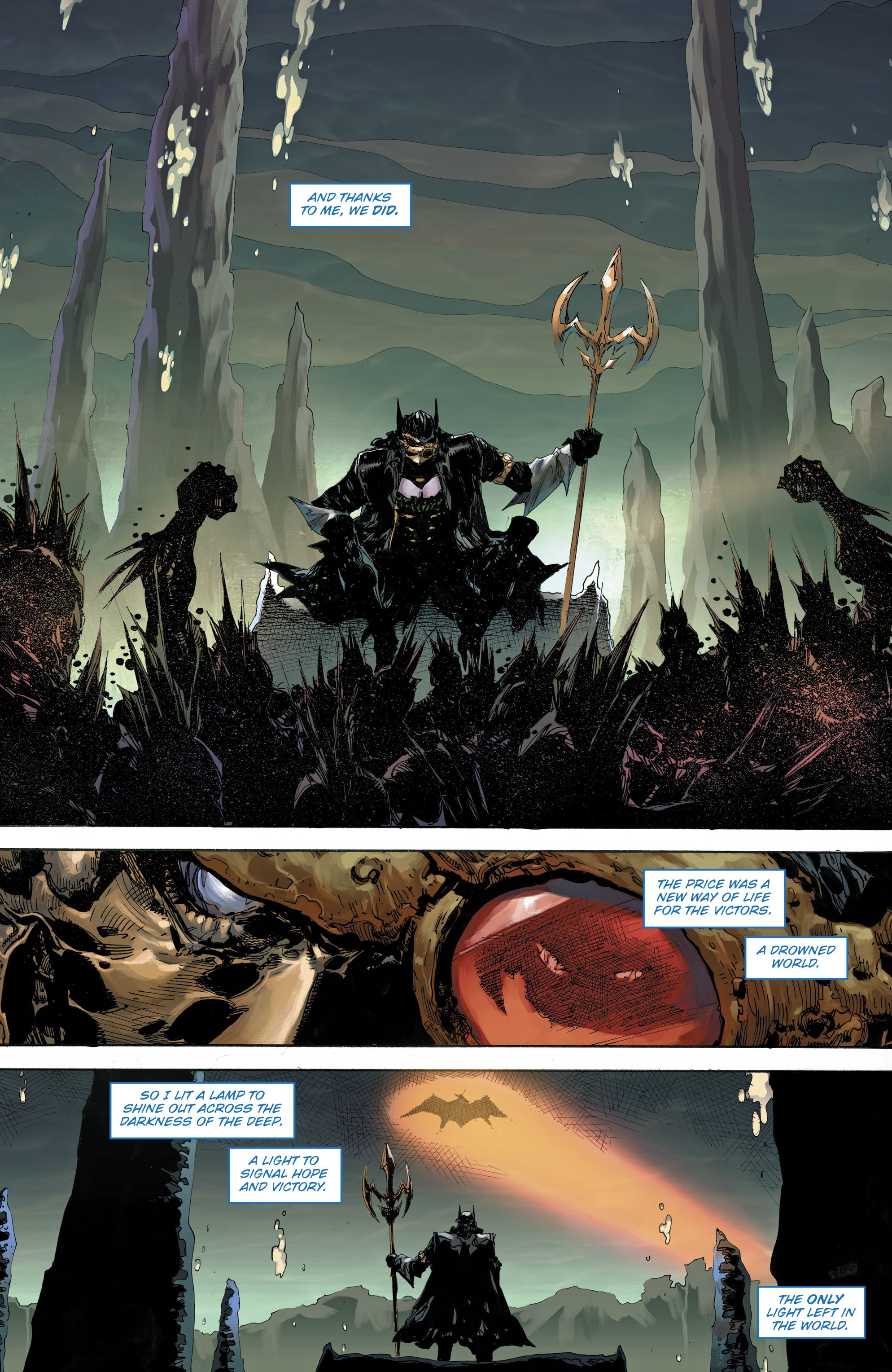 Как появился злой Бэтмен-Аквамен из Dark Nights: Metal и почему это женщина? - изображение 2 Как появился злой Бэтмен-Аквамен из Dark Nights: Metal и почему это женщина? - фото 2