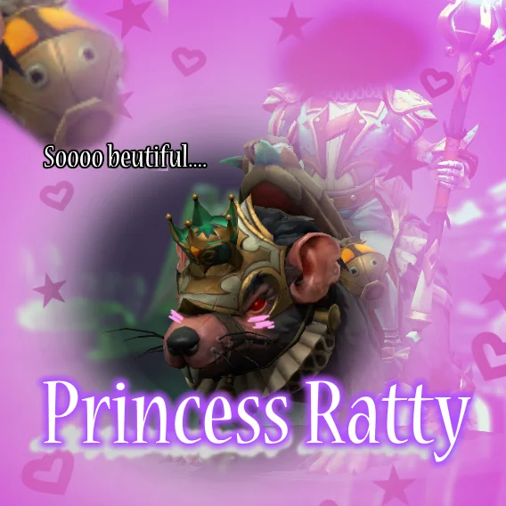Принцесса крыса — она так прекрасна...
