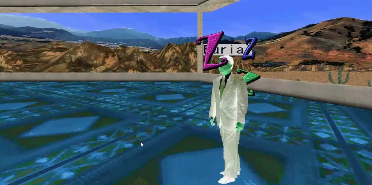 3D-чат Worlds создали на основе Starbright World — благотворительного проекта, который должен был помочь больным детям заводить себе друзей в виртуальном мире, полном волшебства и летающих единорогов. Идея была амбициозная: даже Спилберг решил прилично скинуться на такое доброе дело. Однако что-то пошло не так — проект быстро закрылся, оставив после себя лишь кислотную веб-страницу и пачку скриншотов.