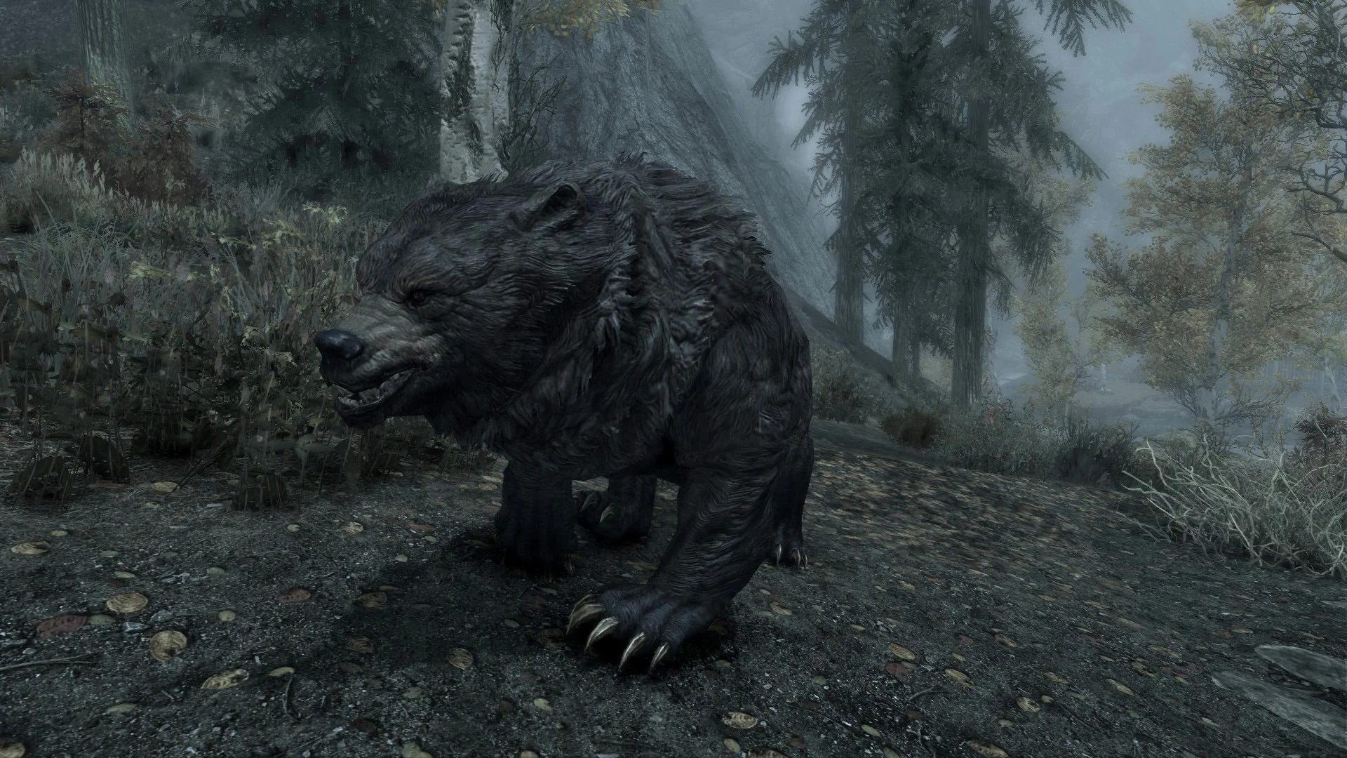 Гифка дня: жутко длинный медведь-акробат в «Скайриме» - фото 1