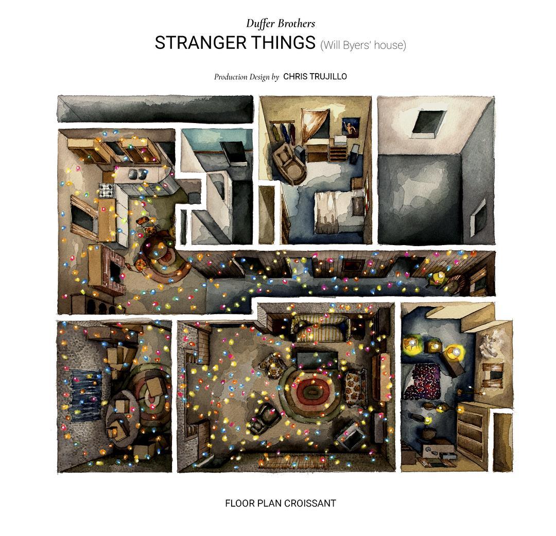 Instagram дня: как выглядит планировка домов из фильмов и сериалов - изображение 4 Instagram дня: как выглядит планировка домов из фильмов и сериалов - фото 4