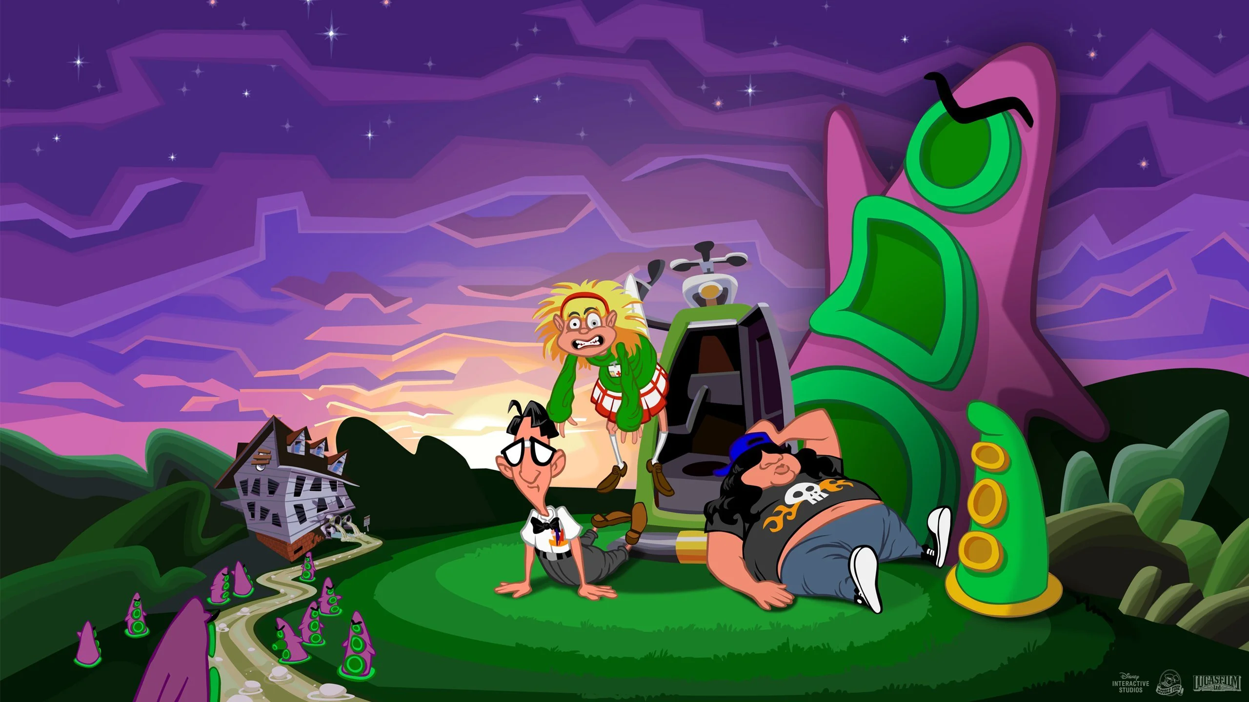 Первые картинки ремастера Day of the Tentacle | Канобу