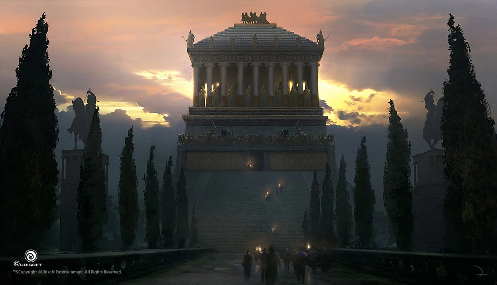 Потрясающие виды Древнего Египта (и не только) на концепт-артах Assassinʼs Creed: Origins - фото 22
