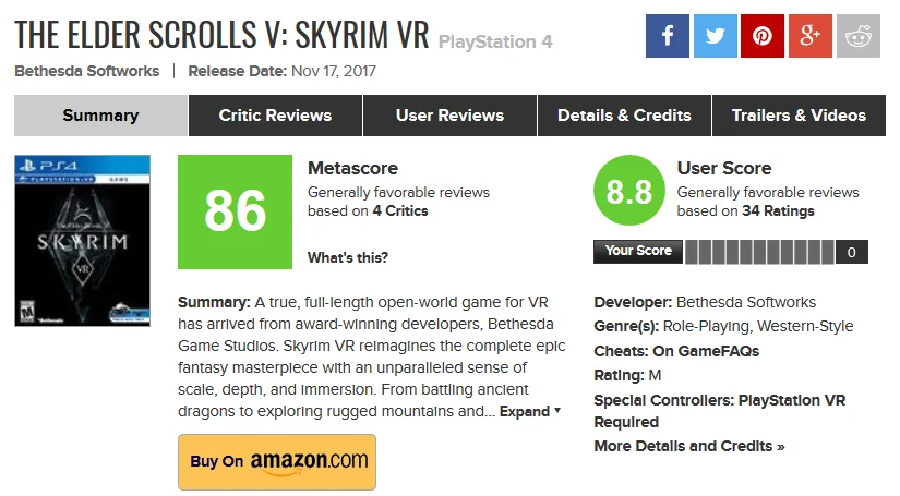 «Просто фантастика!» Опубликованы первые отзывы критиков на Skyrim VR - фото 2