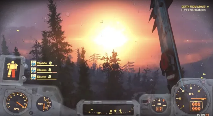 Запуск атомной бомбы в Fallout 76 принес с собой настоящий конец света - фото 2
