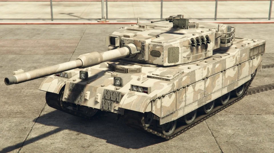Гифка дня: когда терпеть не можешь пробки, а у тебя есть танк в Grand Theft Auto V - фото 1