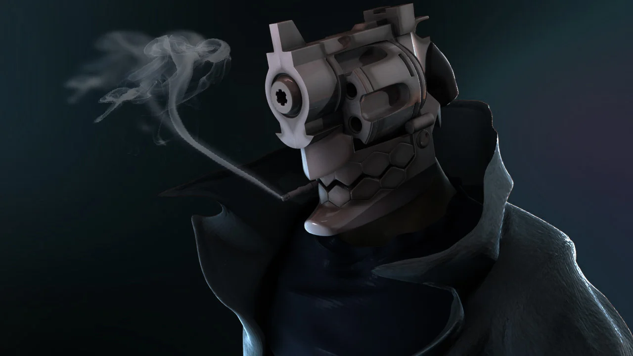 В новом трейлере аниме No Guns Life у главного героя вместо головы — револьвер. Разве это не круто?! - фото 1