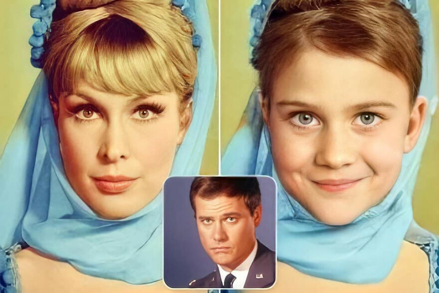 «Я мечтаю о Джинни»: Джинни (Барбара Иден) и Тони Нельсон (Ларри Хэгмэн)

Фото: Hidreley