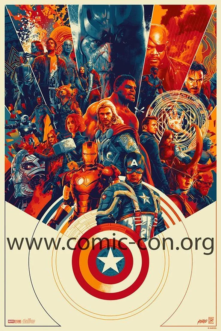 San Diego Comic-Con отметит десятилетие киновселенной Marvel шикарным постером - фото 2