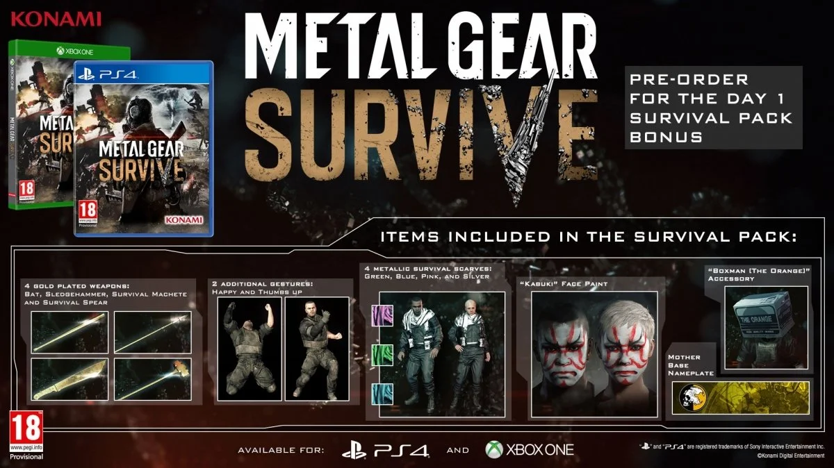 Konami объявила дату выхода Metal Gear Survive [обновлено] - фото 1