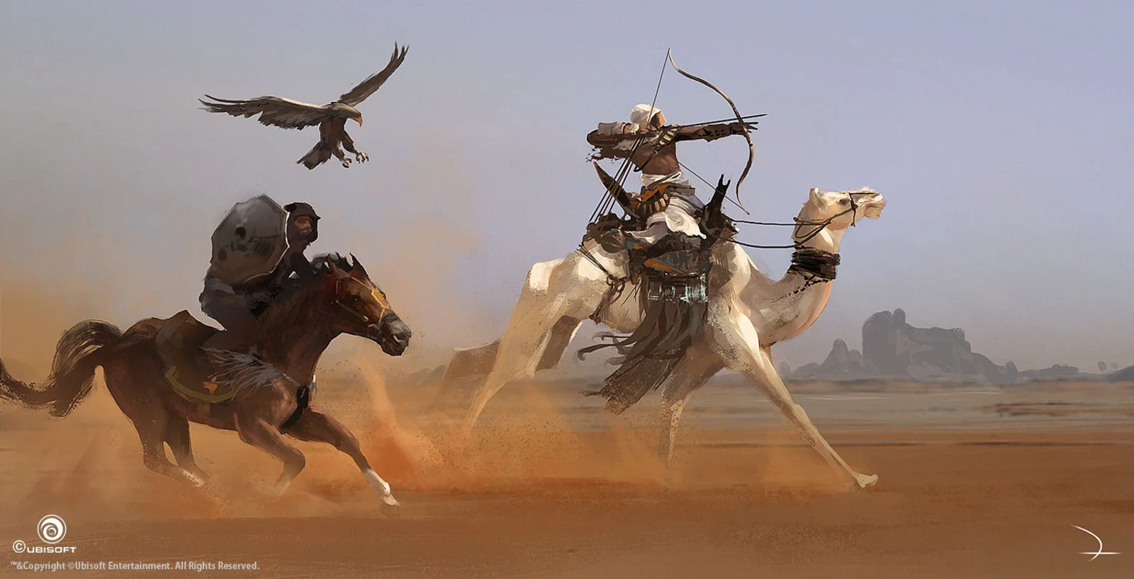 Потрясающие виды Древнего Египта (и не только) на концепт-артах Assassinʼs Creed: Origins - фото 18