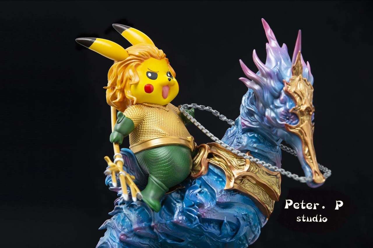 Пикачу стал ассасином, ниндзя и супергероем — это статуэтки с покемоном - изображение 7 Пикачу стал ассасином, ниндзя и супергероем — это статуэтки с покемоном - фото 7
