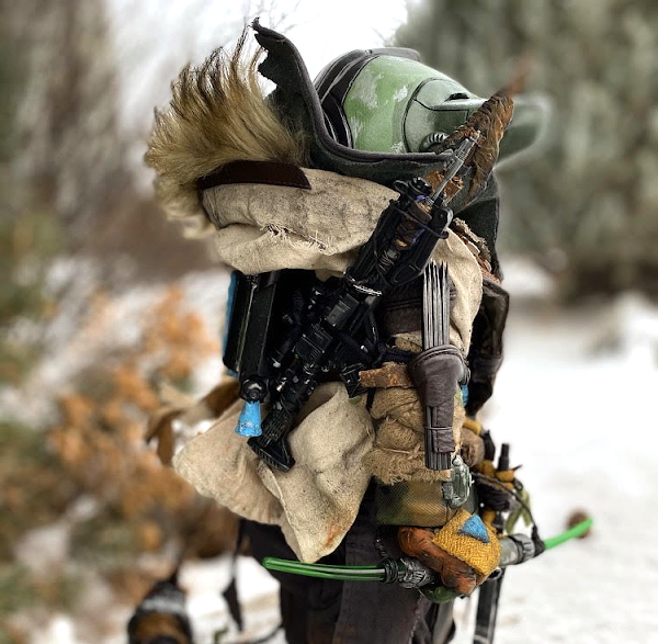 «Мандалорец»: художник показал Грогу в образе охотника за головами из «Звездных войн» - фото 2